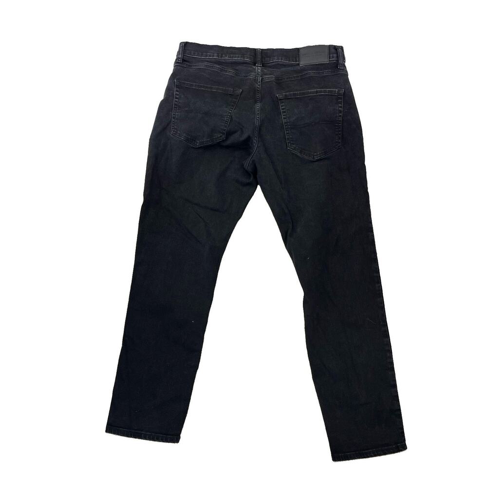 Lucky Brand Men Jeans 412 Athletic Slim Size 34 x 30" Inseam Black Adult 8-50